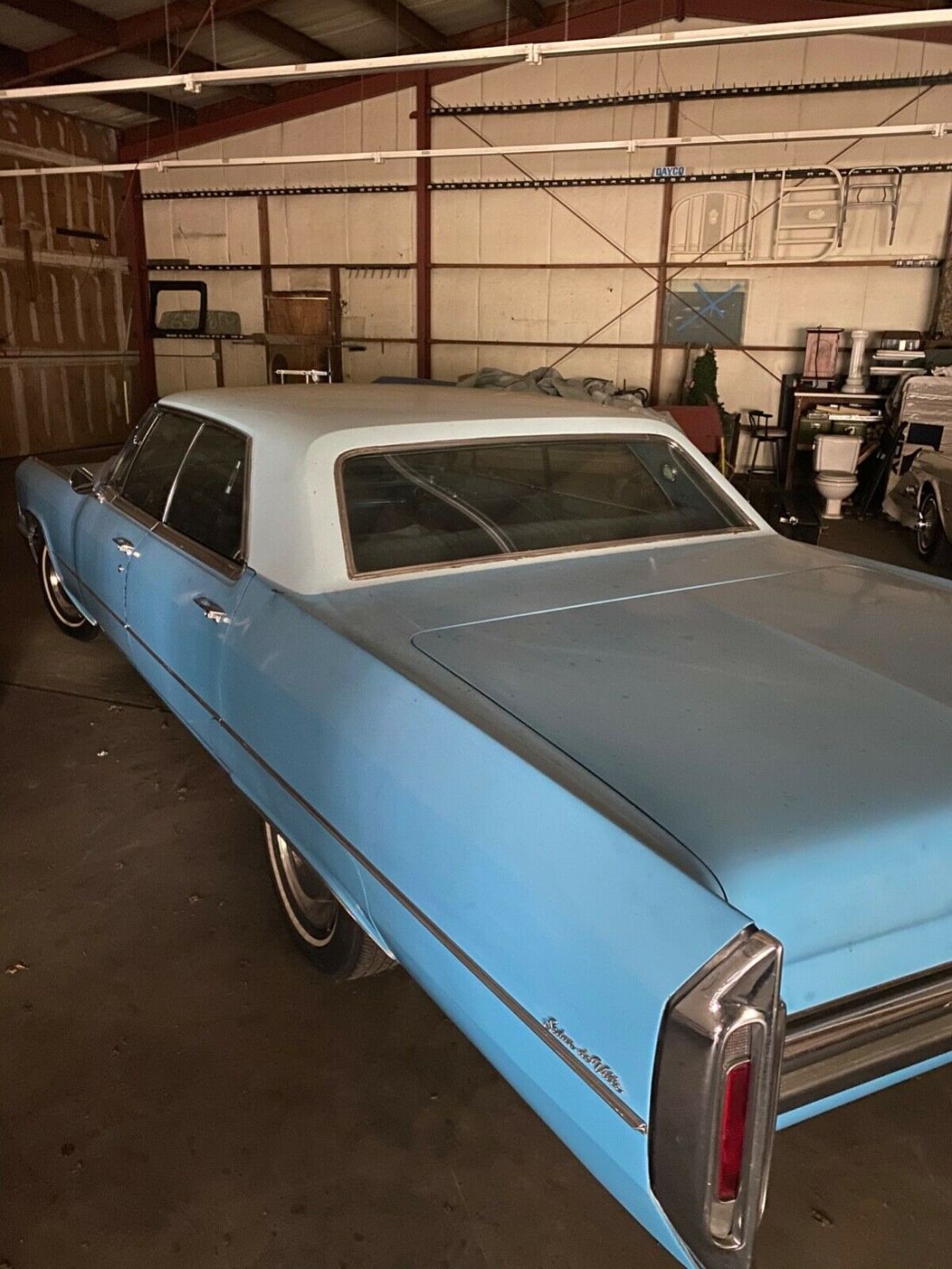1966 Cadillac DeVille All trim is on the vehicle with no visible damage - photo 3