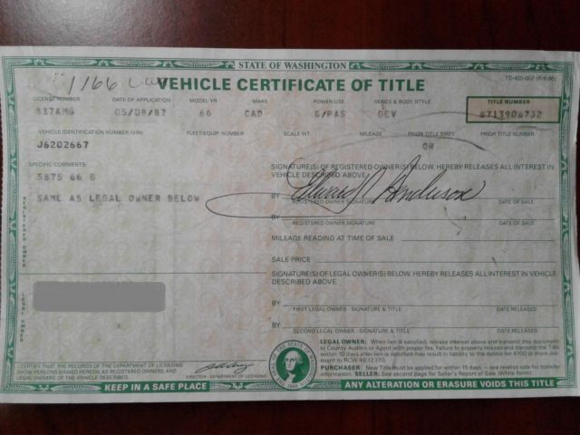 1966 Cadillac DeVille -- - photo 11