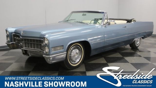 1966 Cadillac DeVille Convertible 429 V8 3 Speed Automatic Classic Vintage Coll 1966 Cadillac DeVille --