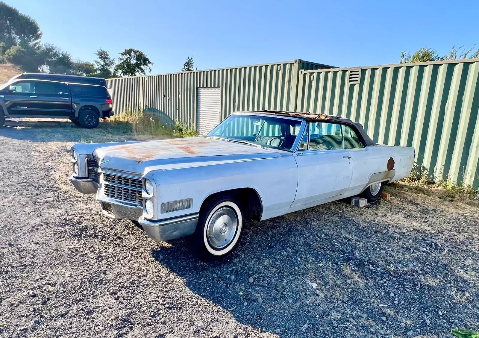 1966 Cadillac Deville Convertible Barn Find 1966 Cadillac DeVille
