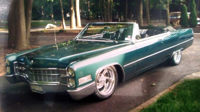 1966 Cadillac Deville Convertible RestoMod Original DriveLine Airbags 1966 Cadillac DeVille