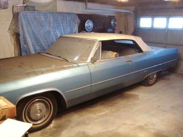 1966 CADILLAC DeVILLE CONVERTIBLE - SOLID AND COMPLETE - NO RESERVE 1966 Cadillac DeVille CONVERTIBLE