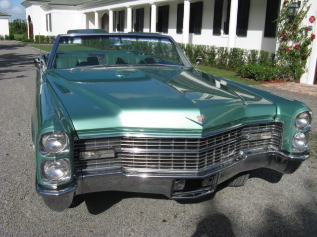 1966 Cadillac DeVille CONVERTIBLE CRUISER GREAT COLOR - photo 7