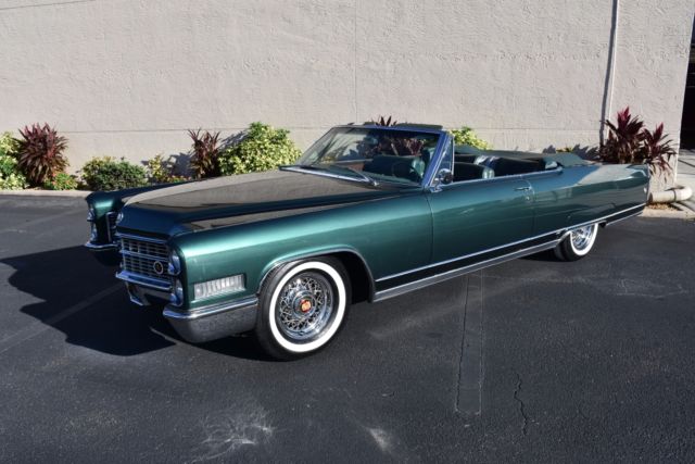1966 Cadillac ElDorado 0 Tropic Green Firemist Poly Convertible 429C.I. Turbo-H 1966 Cadillac Eldorado --