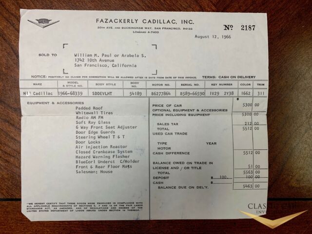 1966 Cadillac Sedan Deville - photo 11