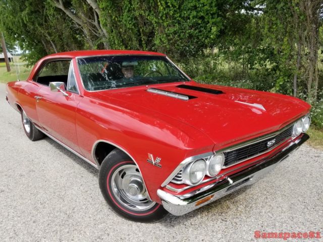 1966 Chevelle SS 396 4-Speed Texas Driver - VIDEO - 138 car - Rebuilt Engine 1966 Chevrolet Chevelle Sport Coupe