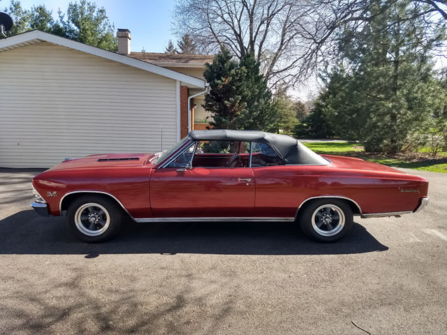 1966 Chevelle SS 396 Convertible-138 Super Sport-Rare 1 Year Only Aztec Bronze 1966 Chevrolet Chevelle