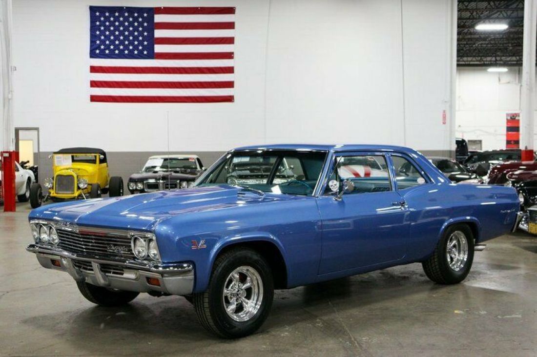 1966 Chevrolet Bel Air 55926 Miles Blue 427ci V8 Automatic 1966 Chevrolet Bel Air/150/210