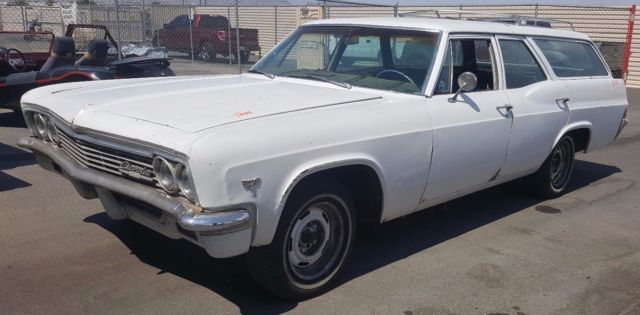 1966 Chevrolet Biscayne 2 Row 396 Station Wagon California Car with Clean Title 1966 Chevrolet Biscayne Wagon