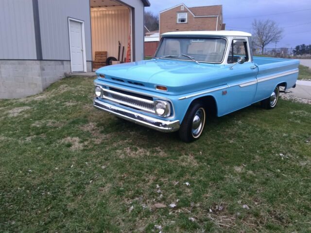 1966 Chevrolet C10 2wd Panoramic Cab Longbed 1966 Chevrolet C10 Pickup chrome
