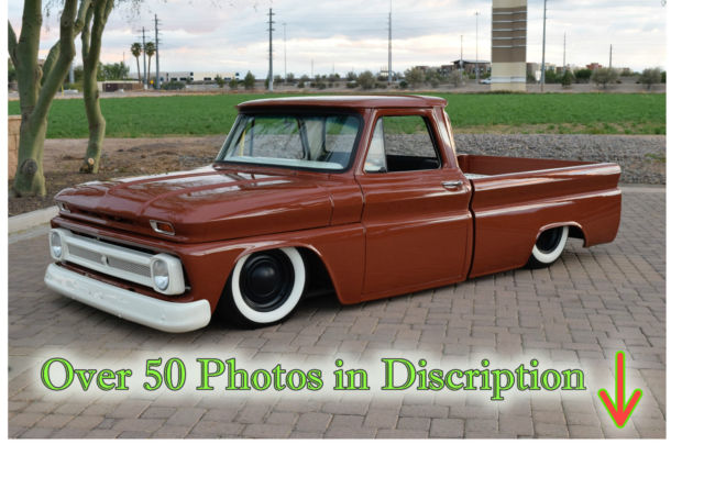 1966 Chevrolet C/10 Big Back Window, AC Accuair PorterBuilt, truck c10 c-10 c 10 1966 Chevrolet C-10 Short bed fleet side Big Back Window