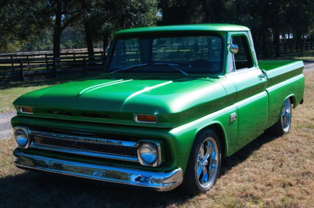 1966 CHEVROLET C10 CUSTOM RESTROMOD TRUCK ONLY 1245 MILES SINCE COMPLETE RESTRO 1966 Chevrolet C10 Pickup Custom