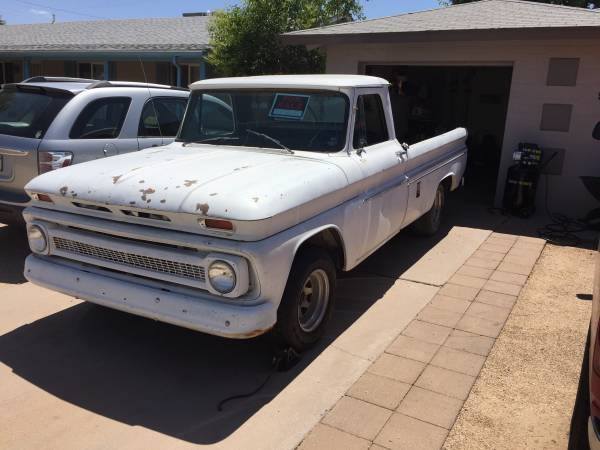 1966 Chevrolet C10, long wheel base, long bed, fleetside, Pickup Base 4.6L 1966 Chevrolet C-10