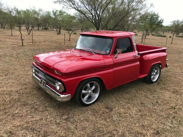 1966 Chevrolet C10 PS, PB, A/C, Auto 1202 Miles Red Pickup Truck 350 V8 4-speed 1966 Chevrolet C-10 PS, PB, A/C, Auto