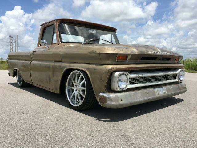 1966 Chevrolet C-10 FLEETSIDE SHORTBED C-10 C10 SHOP PATINA PU - photo 11