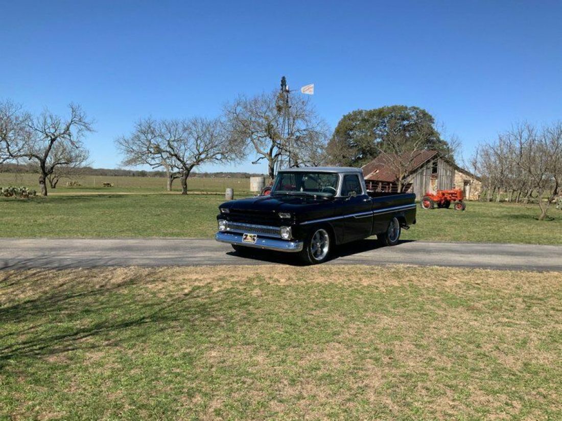 1966 Chevrolet C-10 SWB FLEETSIDE 350 TURBO 350 PS PB VINTAGE AC - photo 12