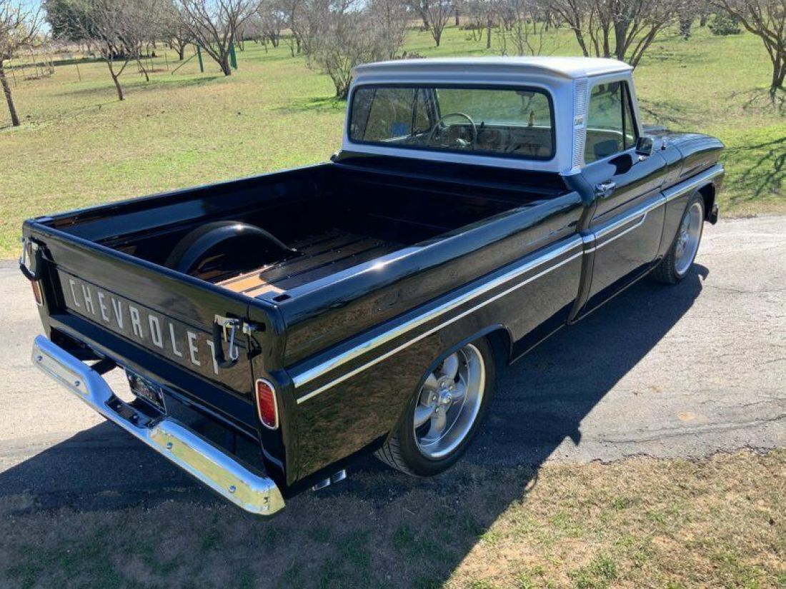 1966 Chevrolet C-10 SWB FLEETSIDE 350 TURBO 350 PS PB VINTAGE AC - photo 6