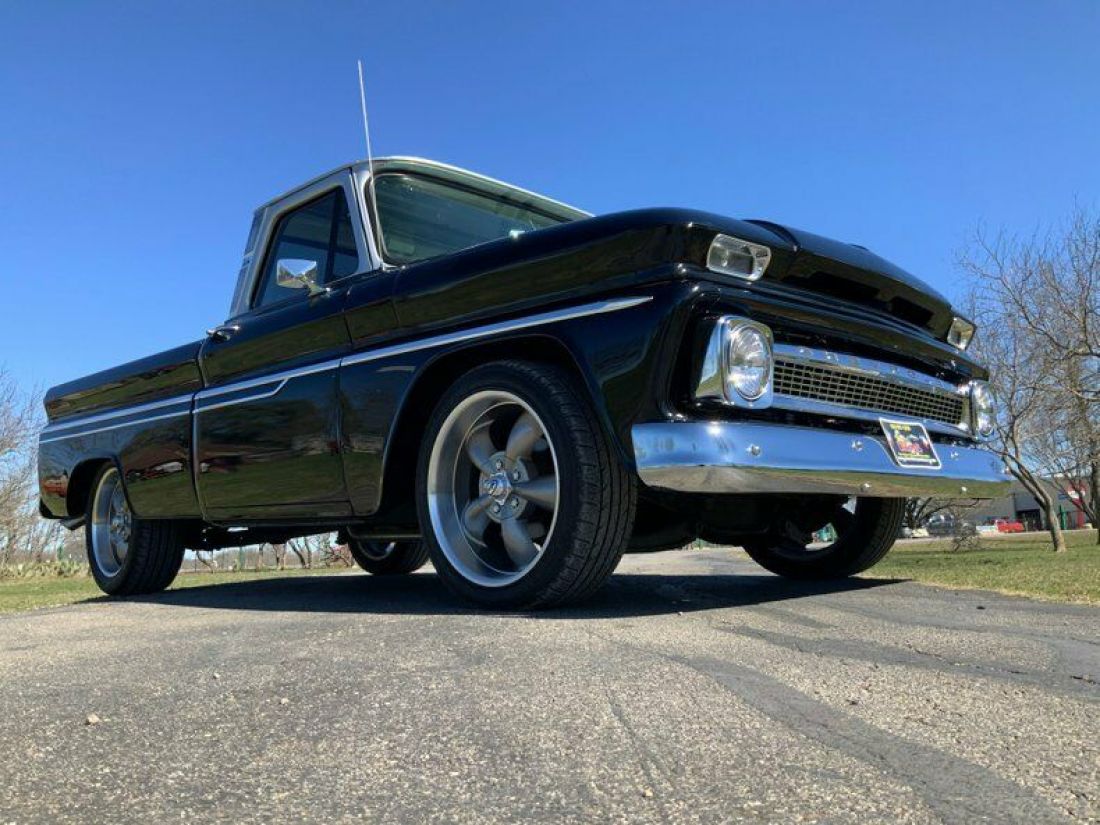 1966 Chevrolet C-10 SWB FLEETSIDE 350 TURBO 350 PS PB VINTAGE AC - photo 7