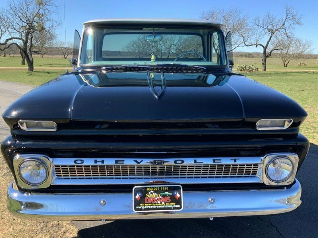 1966 Chevrolet C-10 SWB FLEETSIDE 350 TURBO 350 PS PB VINTAGE AC - photo 8