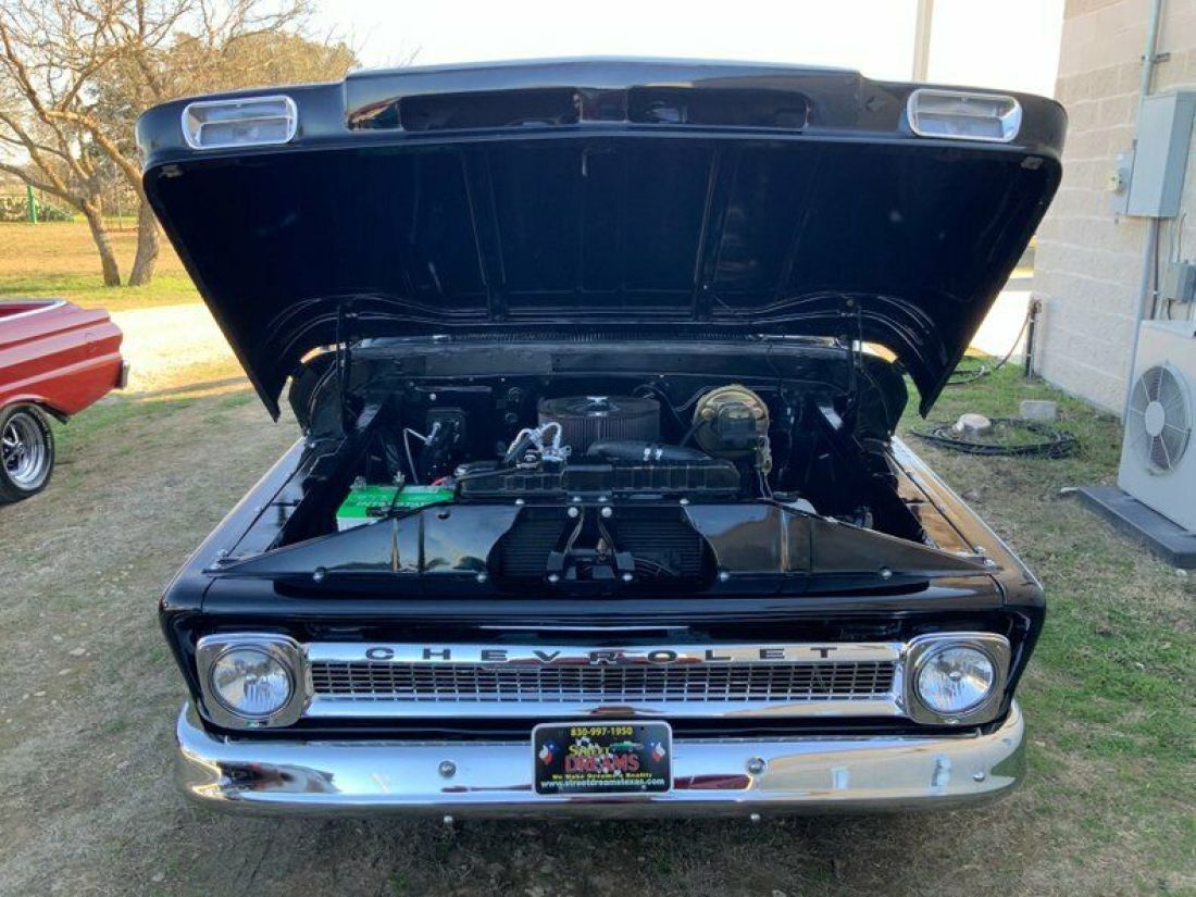 1966 Chevrolet C-10 SWB FLEETSIDE 350 TURBO 350 PS PB VINTAGE AC - photo 9