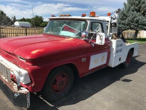 1966 Chevrolet C30 Dealership Tow Truck Working Condition 2 Owners Survivor 1966 Chevrolet C-10