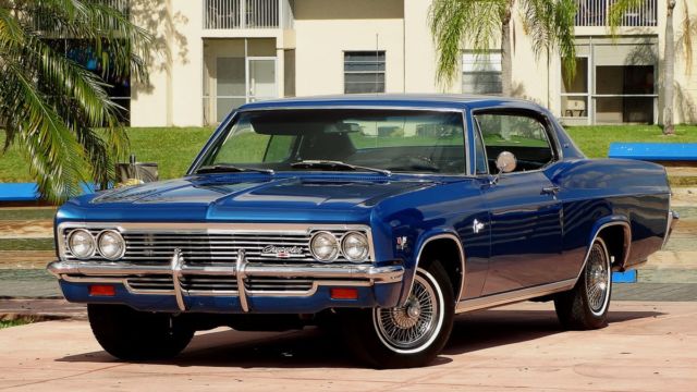 1966 CHEVROLET CAPRICE BIG BLOCK 396 2 DR COUPE BUCKET SEATS FANTASTIC IN AN OUT 1966 Chevrolet Caprice FACTORY NEW WITH BUCKET SEATS AND CONSOLE