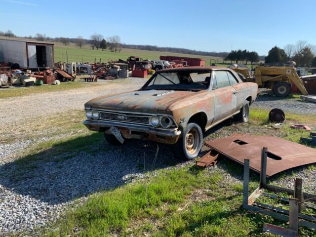 1966 CHEVROLET CHEVELLE 396 SS 4SPD CAR GREAT RESTORE PROJECT 1966 Chevrolet Chevelle