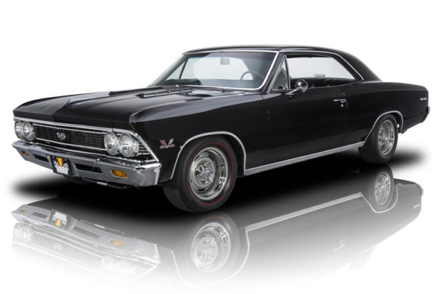1966 Chevrolet Chevelle 55750 Miles Metallic Black Hardtop 496 V8 4 Speed Manua 1966 Chevrolet Chevelle --