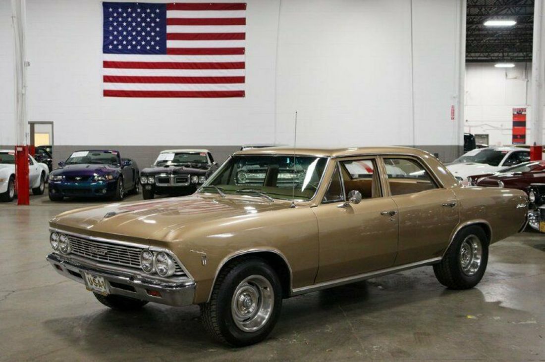 1966 Chevrolet Chevelle 87061 Miles Tan 5.7L V8 Automatic 1966 Chevrolet Chevelle