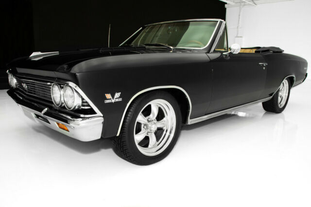 1966 Chevrolet Chevelle Black SS Options 454 - photo 12