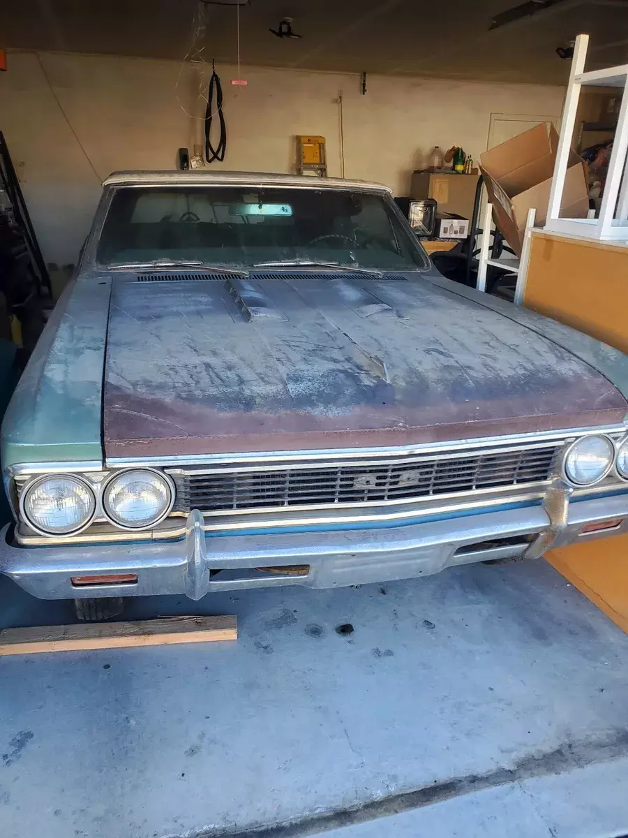 1966 Chevrolet Chevelle Blue RWD Automatic 1966 Chevrolet Chevelle