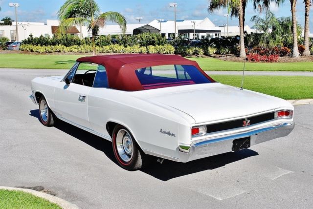 1966 Chevrolet Chevelle Convertible SS 427 Tribute Fully Restored - photo 13