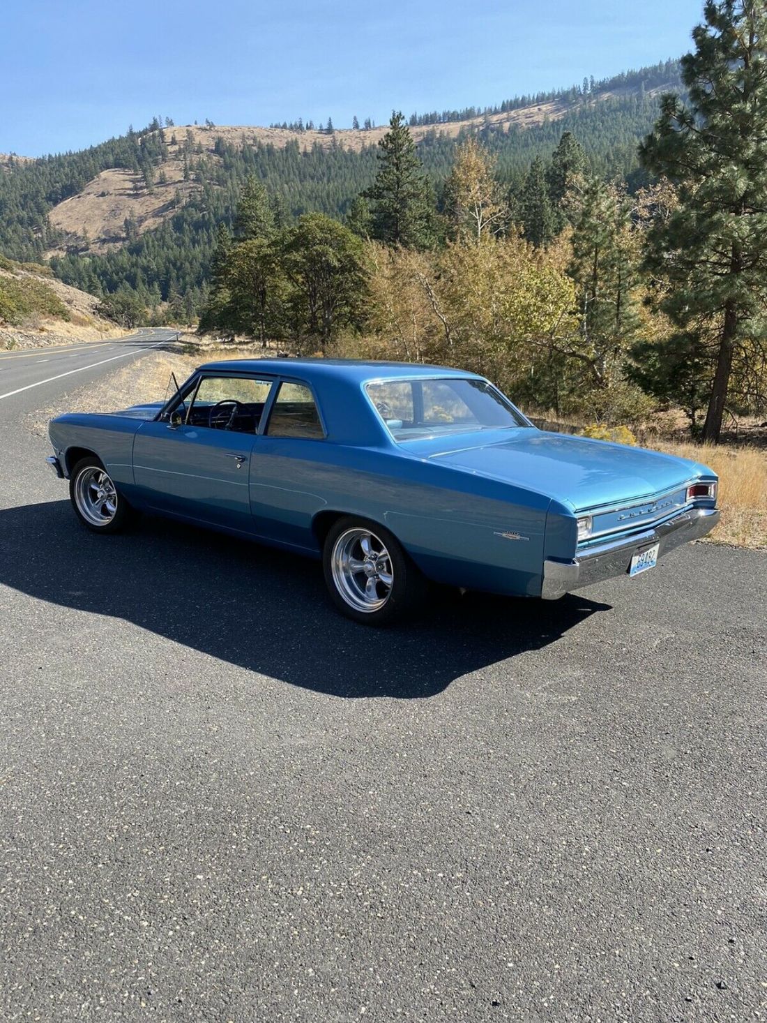 1966 Chevrolet Chevelle blue - photo 2