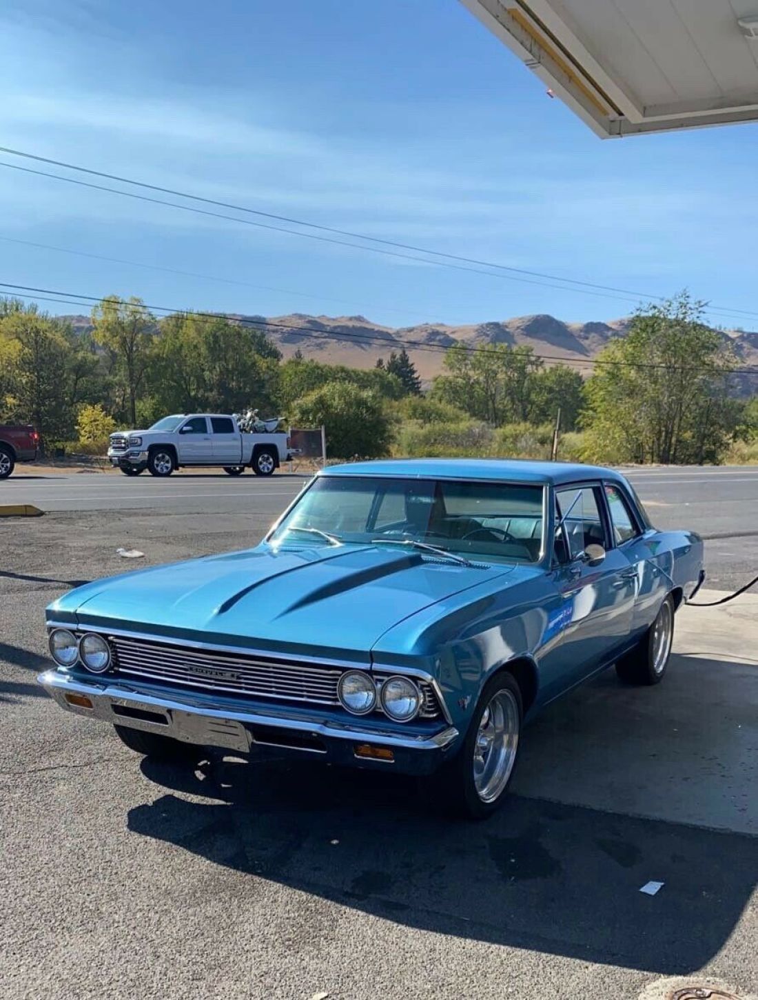 1966 Chevrolet Chevelle blue - photo 7