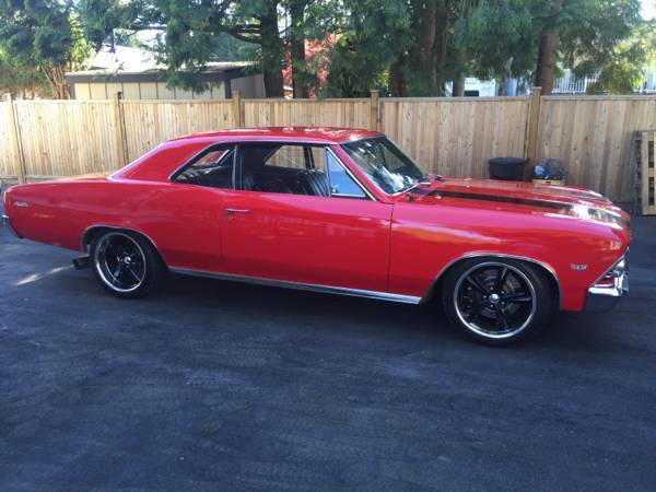 1966 CHEVROLET CHEVELLE MALIBU A/C 454 BIG BLOCK 5 SPEED TREMEC 9" REAR END 1966 Chevrolet Chevelle MALIBU