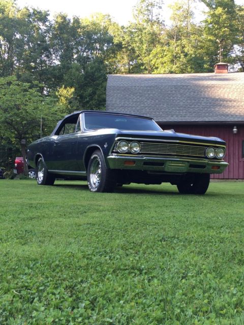1966 Chevrolet Chevelle Malibu Convertible Numbers Matching 327ci 4 speed! 1966 Chevrolet Chevelle Malibu Convertible