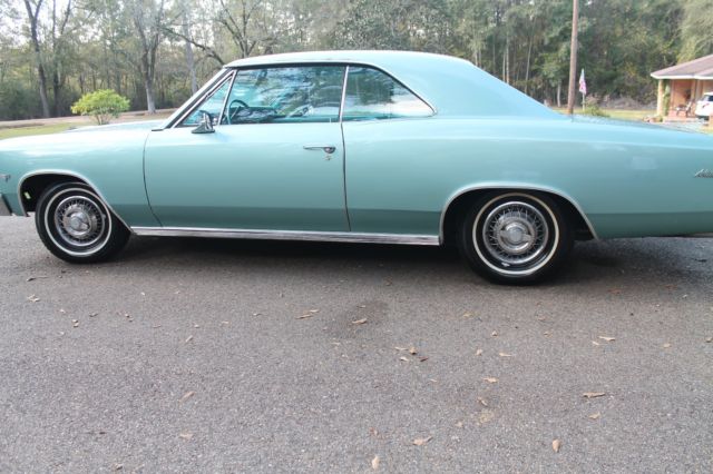 1966 Chevrolet Chevelle Malibu-Matching #'s-POP- Rare color combo--Super Nice 1966 Chevrolet Chevelle Malibu