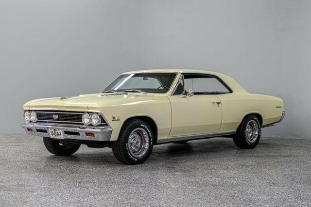 1966 Chevrolet Chevelle SS 396 Tribute 1911 Miles Butternut Yellow Hardtop 396ci 1966 Chevrolet Chevelle 396 Tribute