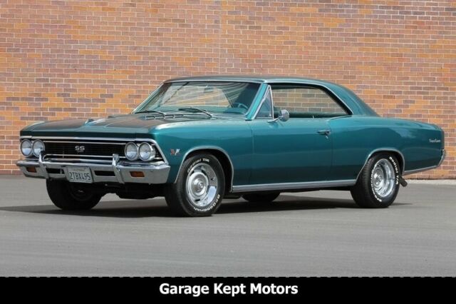 1966 Chevrolet Chevelle SS 396 Tropic Turquoise Coupe 396 V8 62900 Miles 1966 Chevrolet Chevelle SS 396