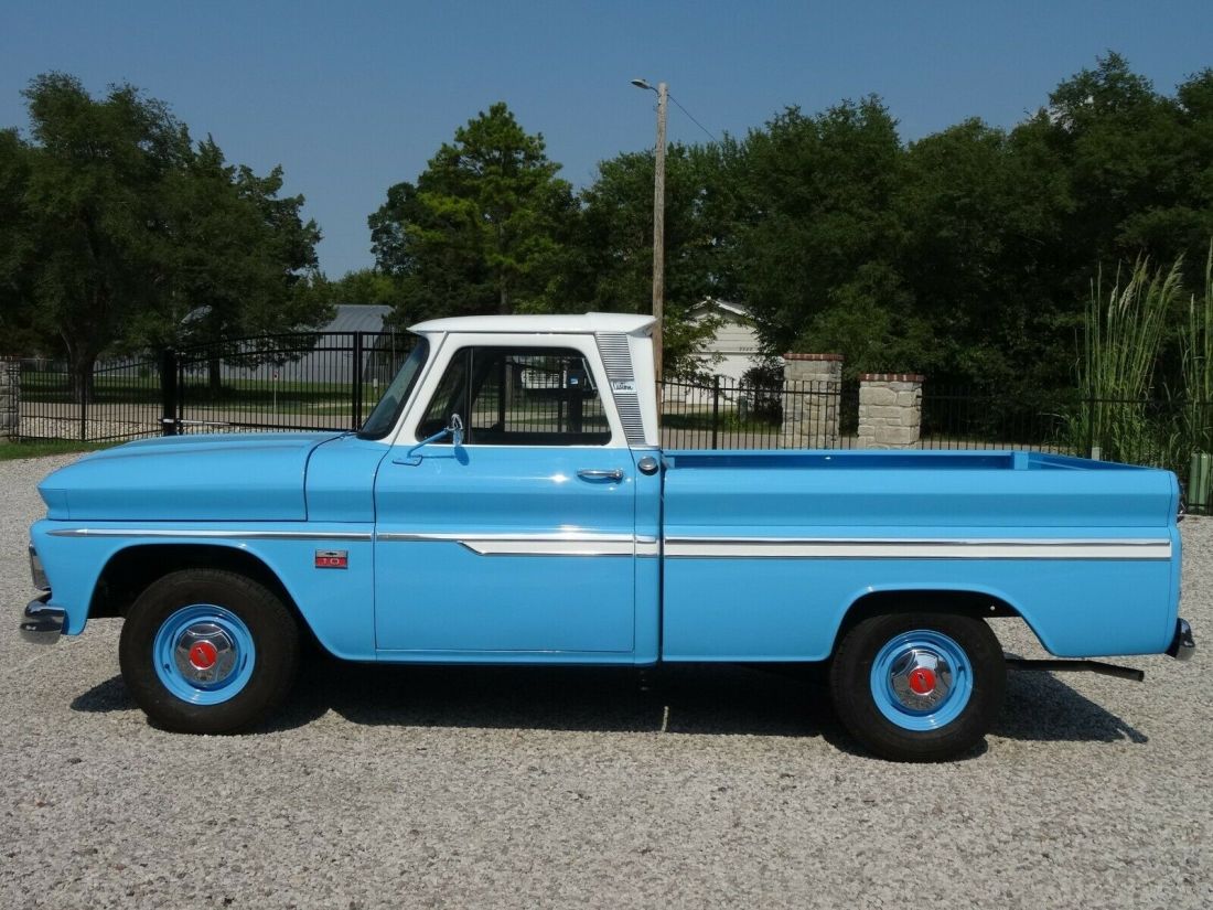 1966 Chevrolet Chevy Custom C10 Shortbed Not GMC Not Longbed 1966 Chevrolet C-10