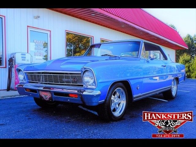 1966 Chevrolet Chevy II Nova, Blue with 29,197 Miles available now! 1966 Chevrolet Nova SS