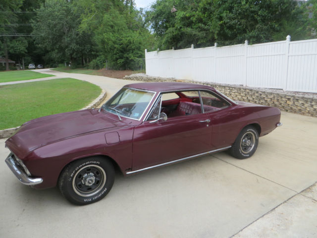 1966 Chevrolet Corvair Monza Automatic, 110 HP 1966 Chevrolet Corvair Monza