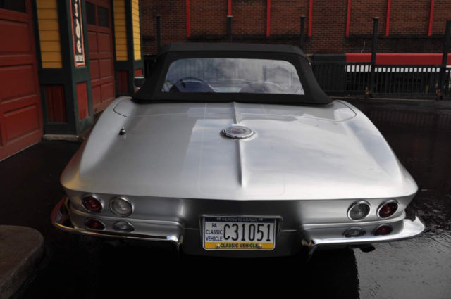 1966 Chevrolet Corvette #'s Matching Silver Pearl/Silver 350hp 4sp Low Mil - photo 4