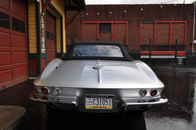 1966 Chevrolet Corvette #'s Matching Silver Pearl/Silver 350hp 4sp Low Mil - photo 5