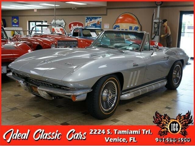 1966 Chevrolet Corvette 427C.I. Big Block Silver Pearl 1966 Chevrolet Corvette 427