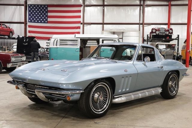 1966 Chevrolet Corvette 5394 Miles Trophy Blue Coupe 327cid V8 4-Speed Manual 1966 Chevrolet Corvette --