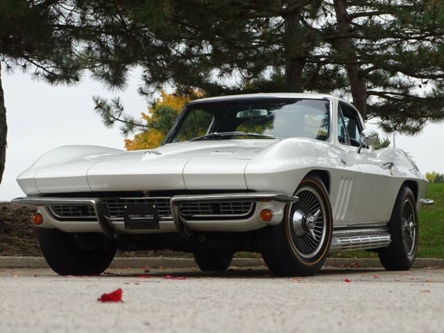 1966 Chevrolet Corvette 61,444 Miles Ermine White Coupe V8 4 speed manual 1966 Chevrolet Corvette --