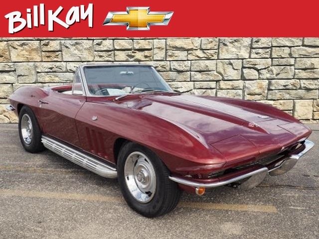 1966 Chevrolet Corvette 71138 Miles Milano Maroon Convertible 4-Speed 1966 Chevrolet Corvette --