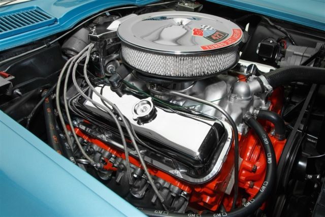 1966 Chevrolet Corvette Blue/Blue #'s 427/425 - photo 6