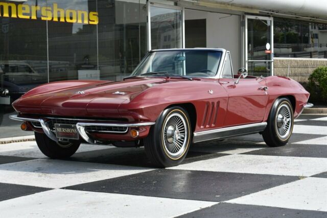 1966 Chevrolet Corvette Convertible, 350hp #'s Match, Great Colors, 4 Speed 1966 Chevrolet Corvette